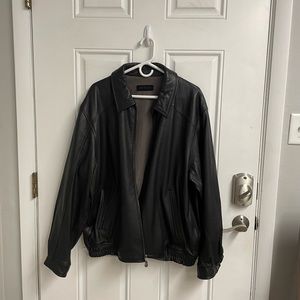 Weathervane leather jacket by weatherproof